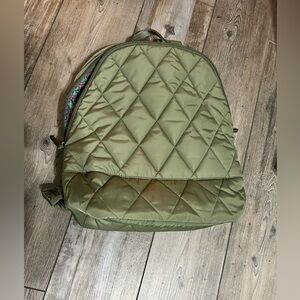 Vera Bradley Outlet Ultralight Commuter Backpack in the color Sage Green olive